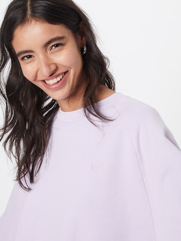 Sweat-shirt 'Snack Sweatshirt' LEVI'S ® en violet