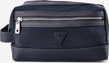 Trousses de toilette 'Berlin' GUESS en bleu : devant