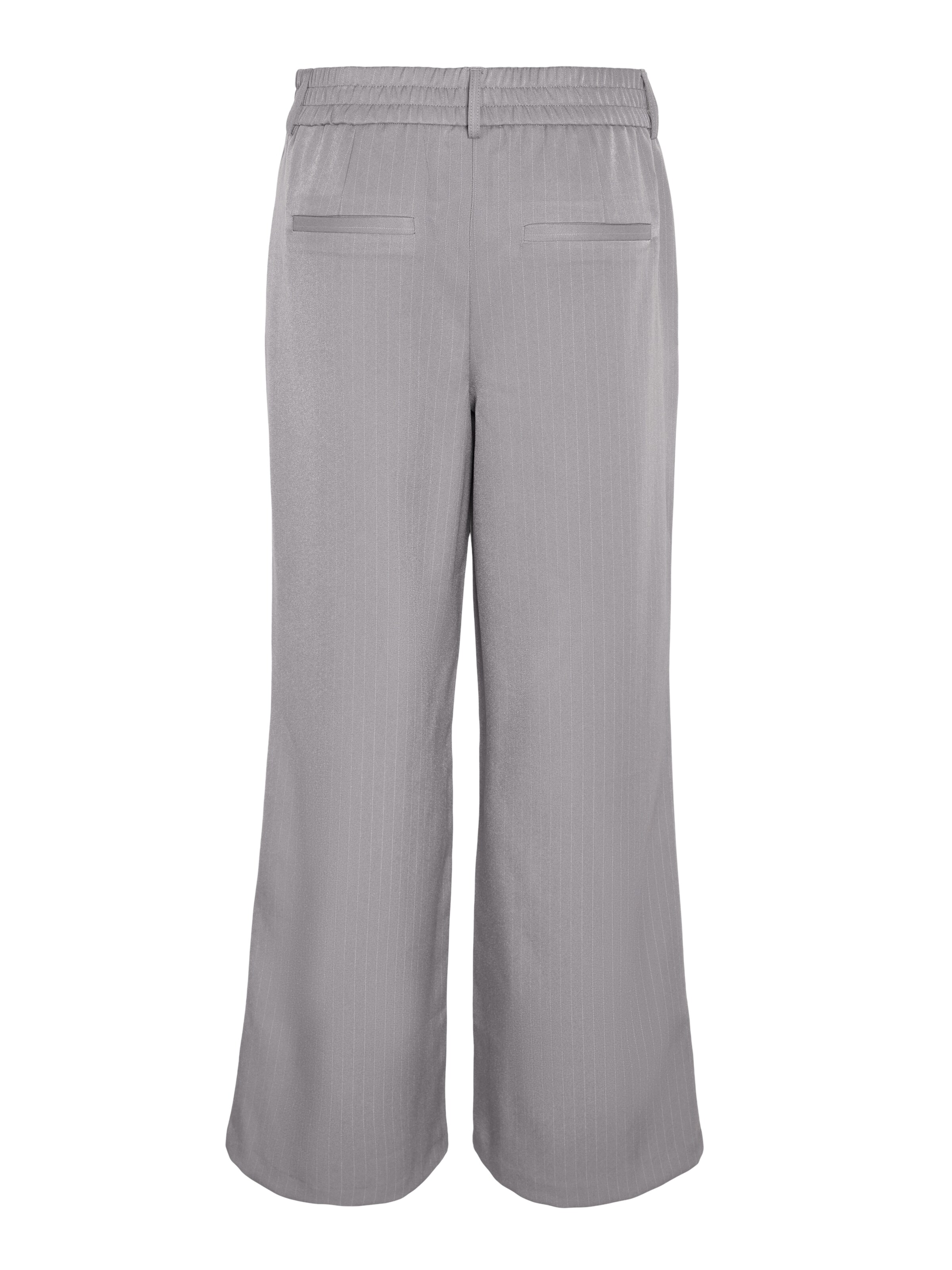 Noisy may Wide leg Pleat-Front Pants 'MILLA LARRIE' in Grey