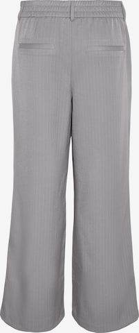 Noisy may Wide leg Pleat-Front Pants 'MILLA LARRIE' in Grey