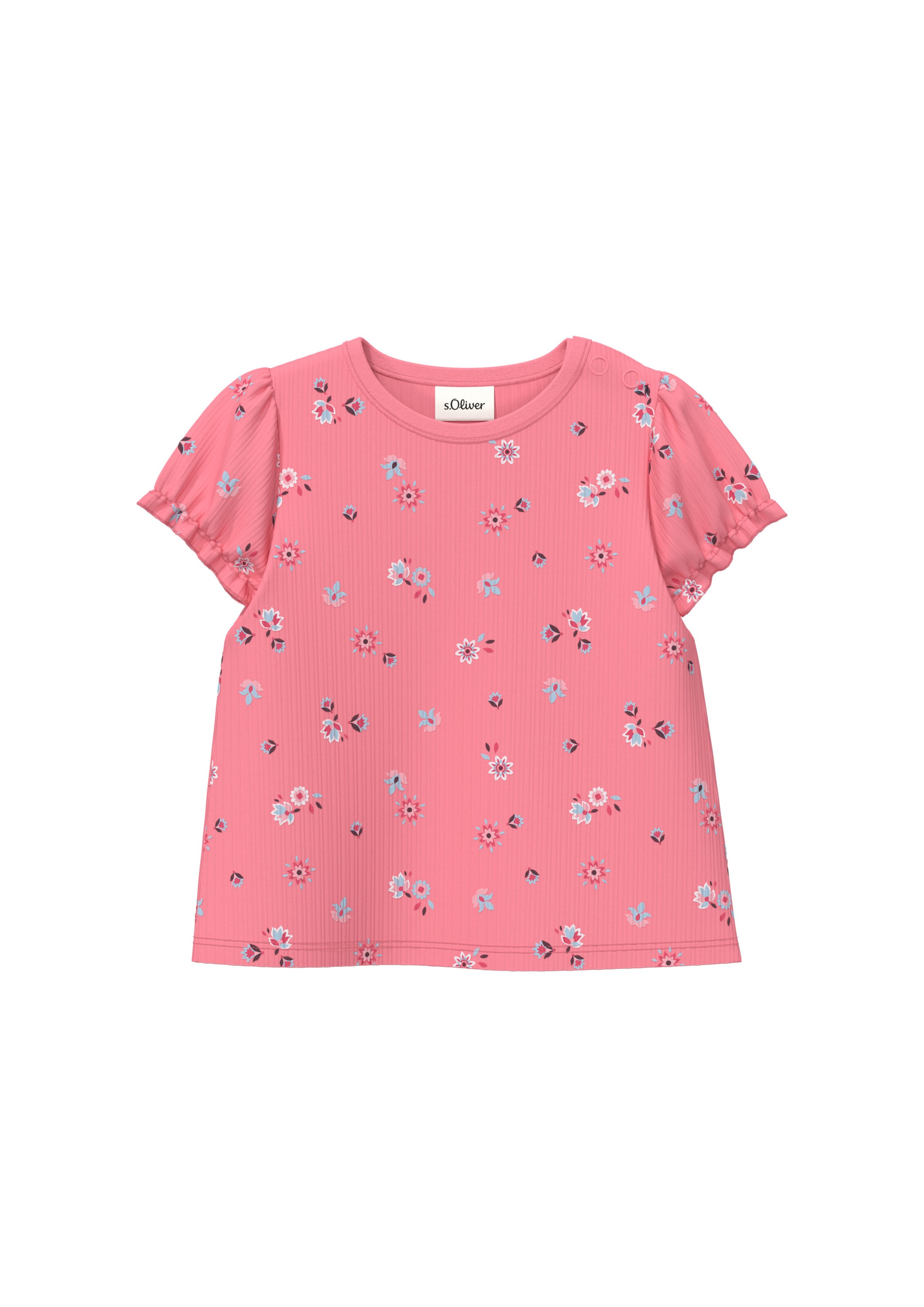 s.Oliver Shirt in 62 in de kleur Koraal, Productweergave