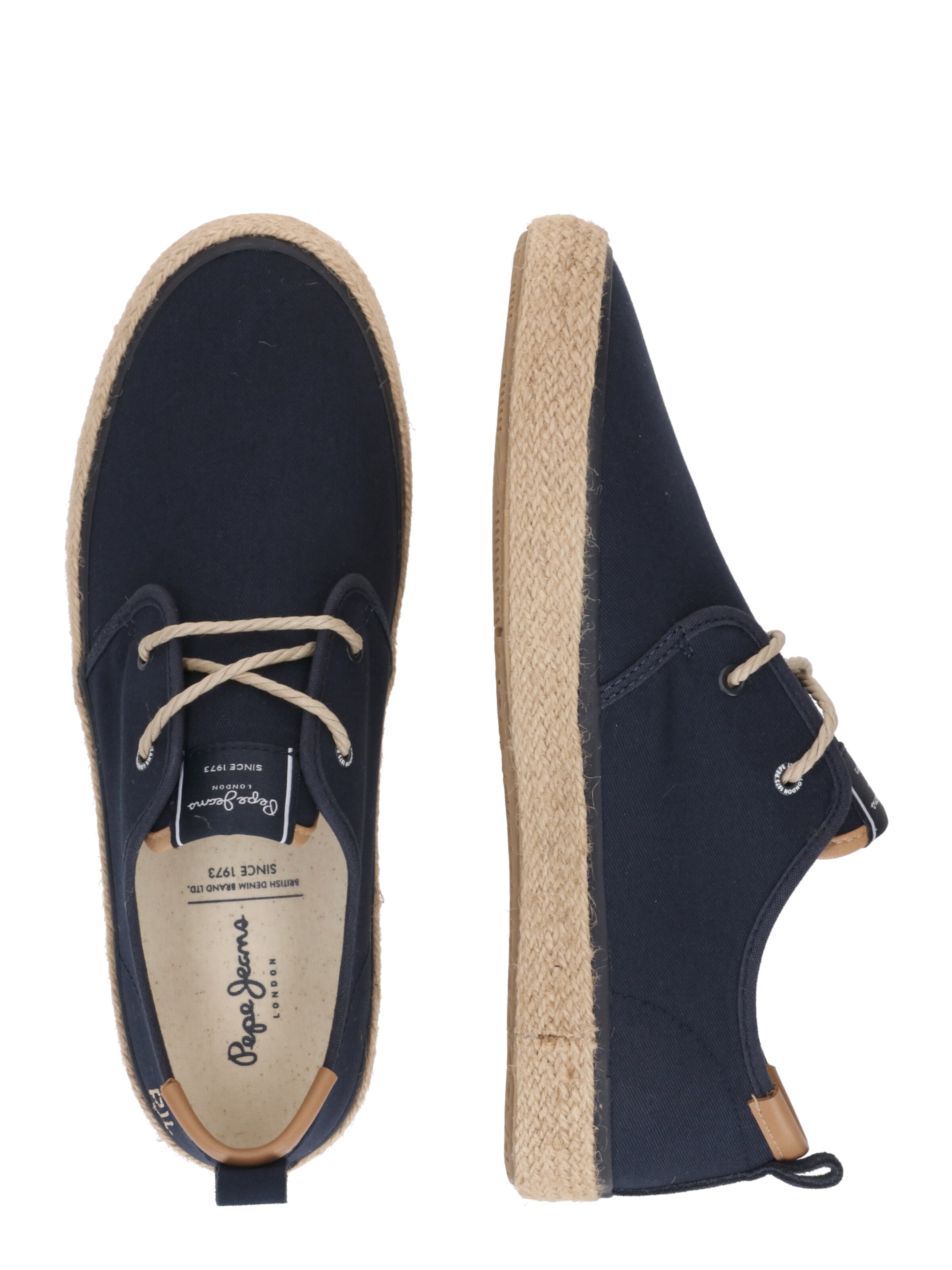 Pepe Jeans - Espadrilles 'Port Tourists' em azul