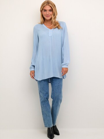 KAFFE CURVE Tunic 'Amber' in Blue