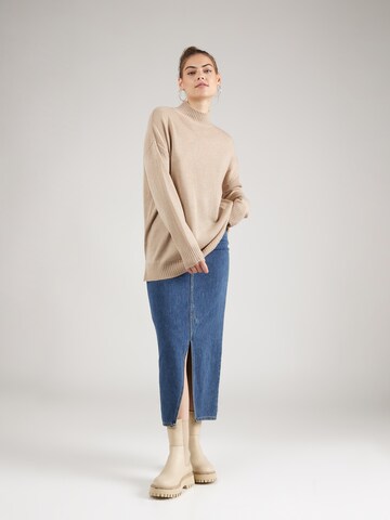VILA Sweter 'VIREGGIE ' w kolorze beżowy