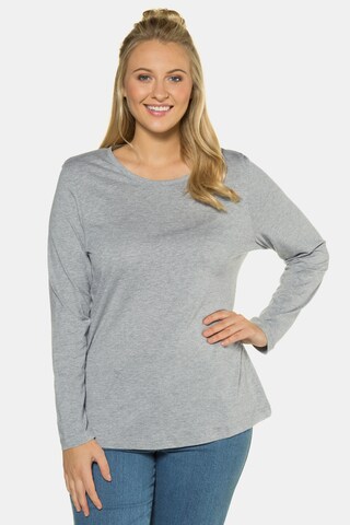 Ulla Popken Shirt in Grau: Vorderseite