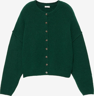 Pull&Bear Strickjacke in Grün: Vorderseite