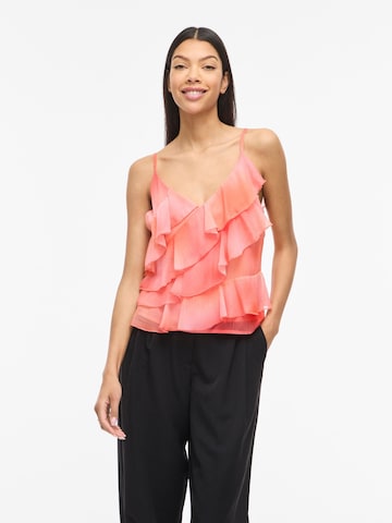 VILA Top 'VILuna' in Oranje: voorkant