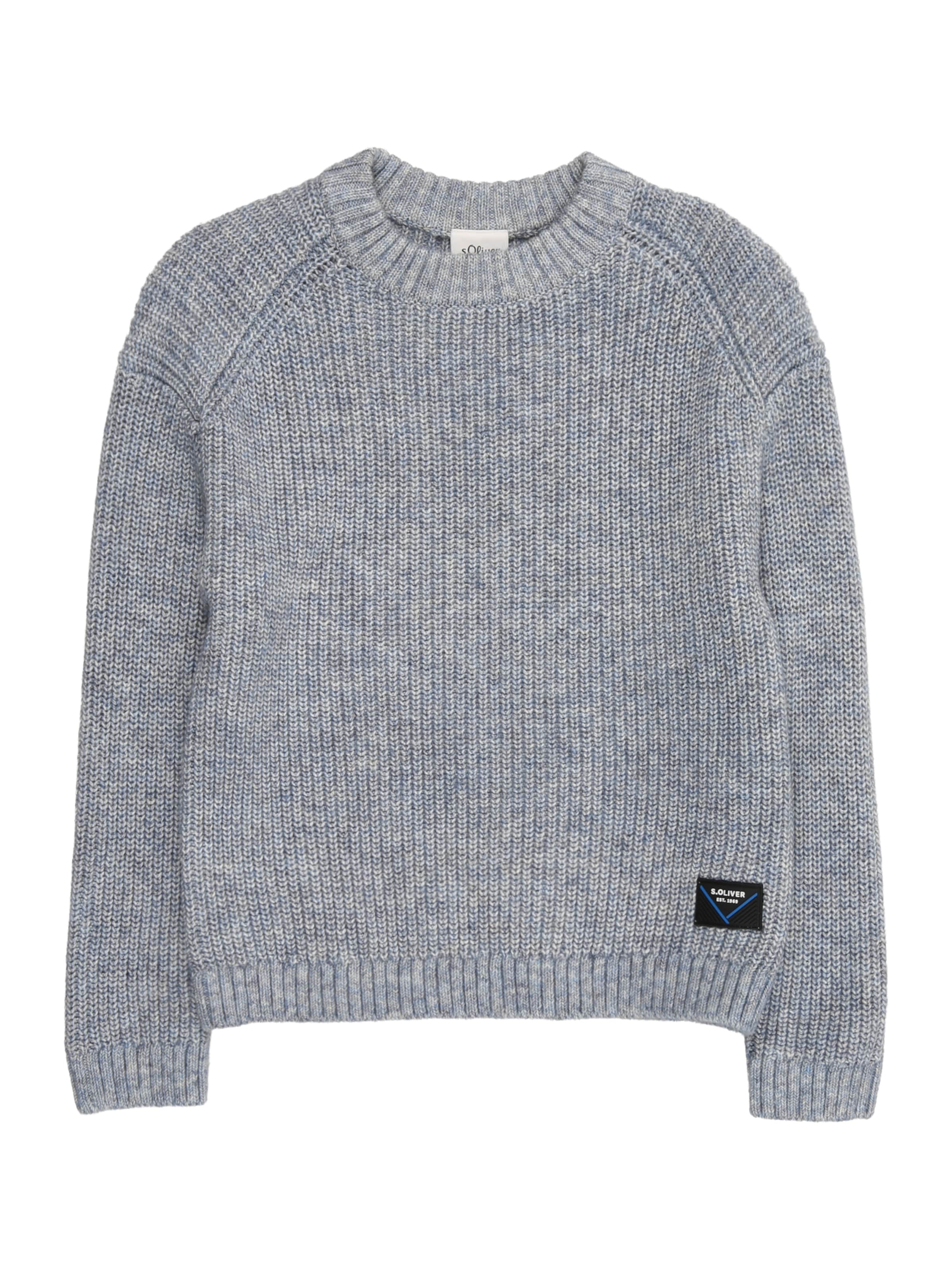 Pulover de la s.Oliver pe albastru: față