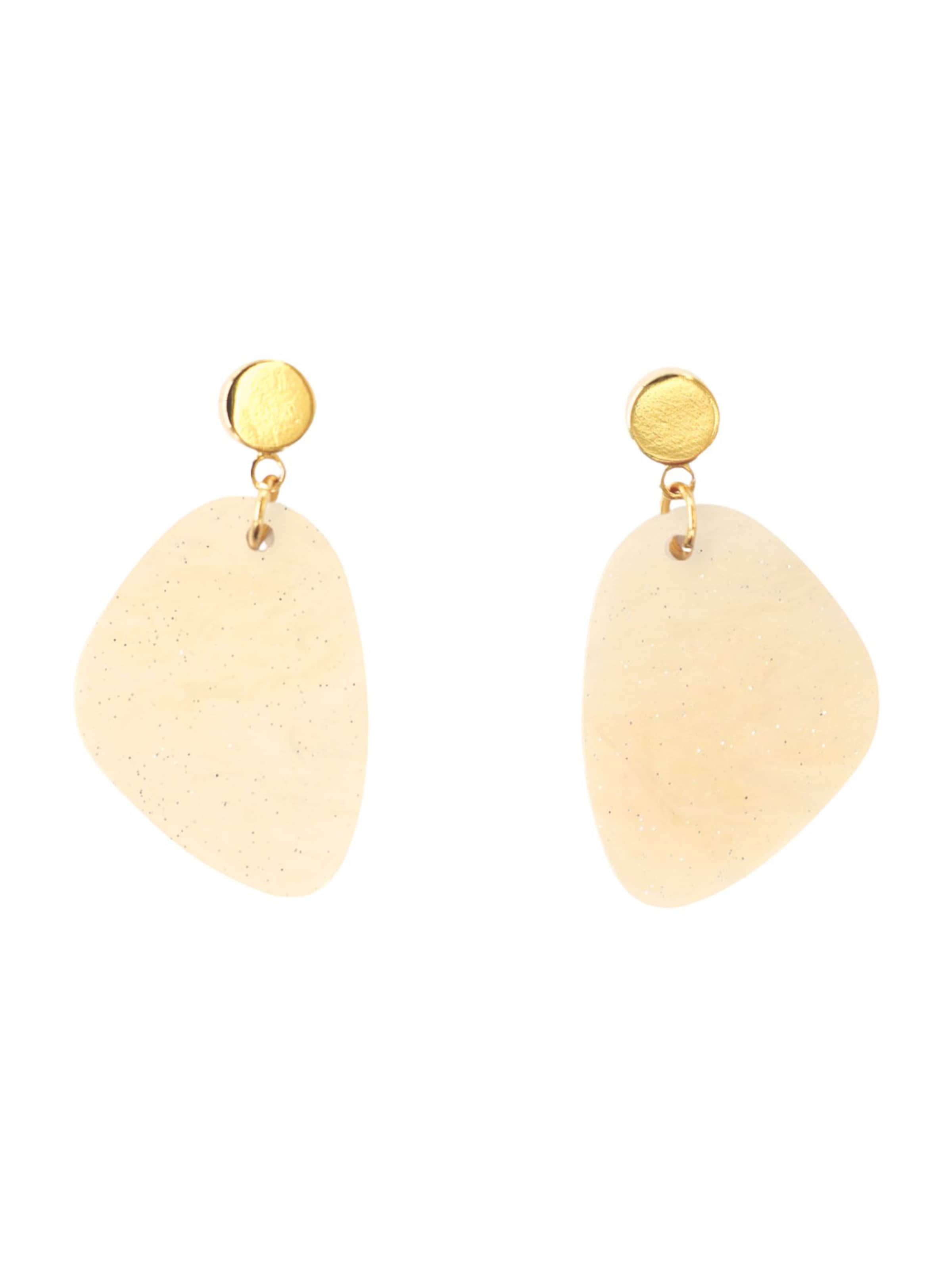 Fräulein Wunder Øreringe 'Amy' i guld: forside