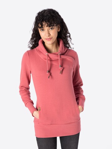 Ragwear Sweatshirt 'Neska' in Pink: front