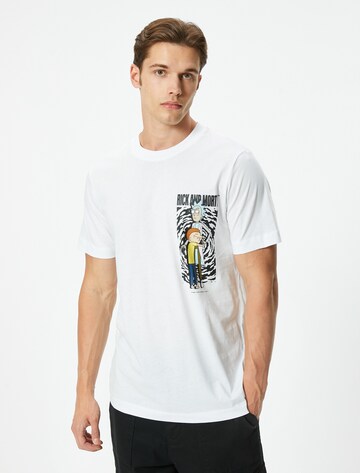 Koton Shirt in Wit: voorkant