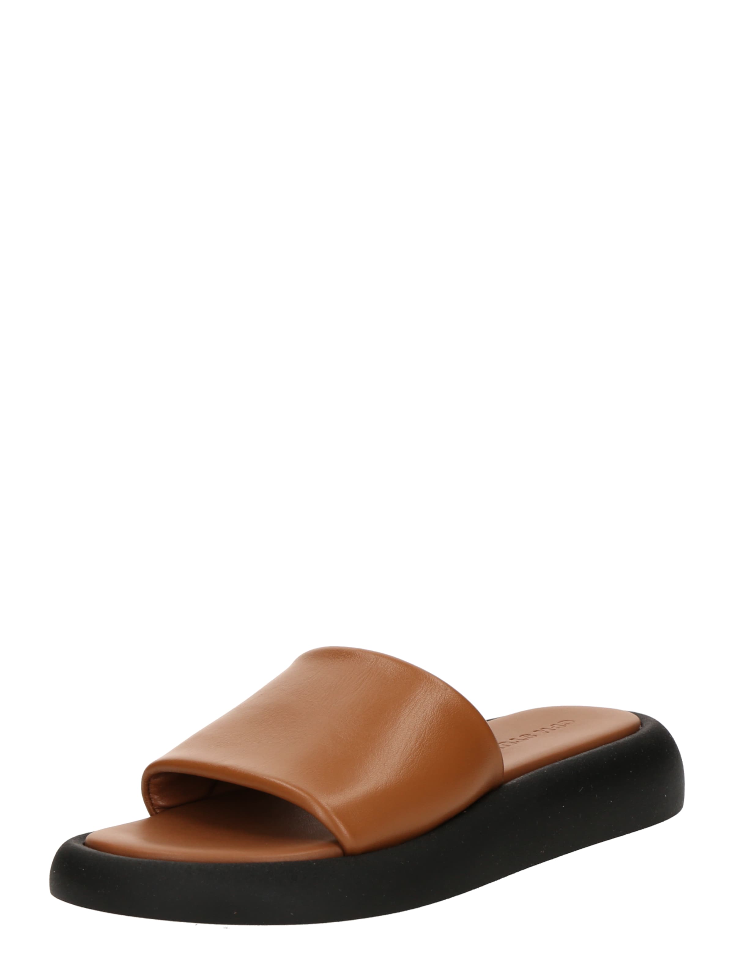 Saboți Copenhagen Studios pe maro coniac, Vizualizare produs