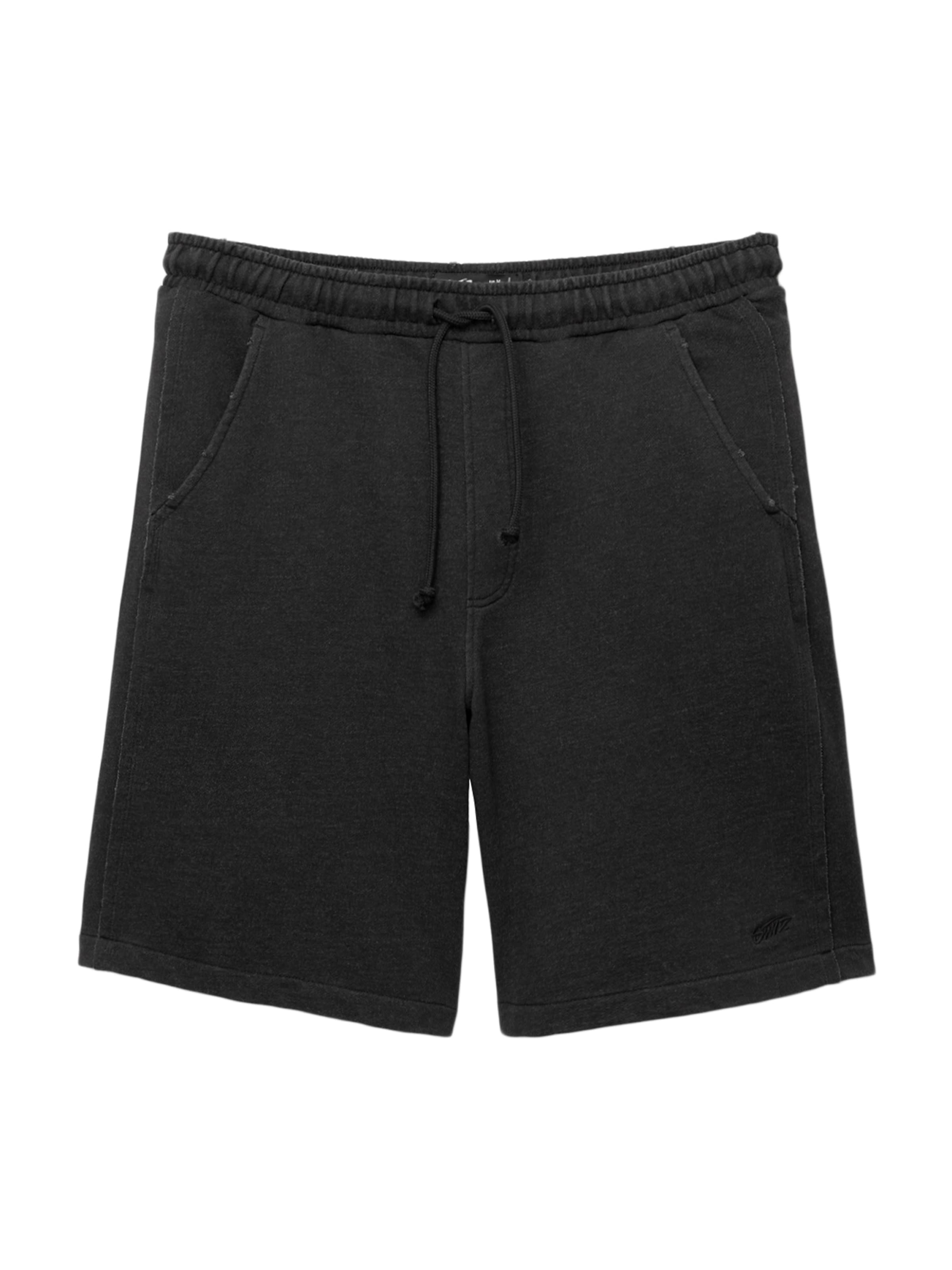 Pull&Bear Vrečasti Hlače 'STWD' | črna barva: sprednja stran