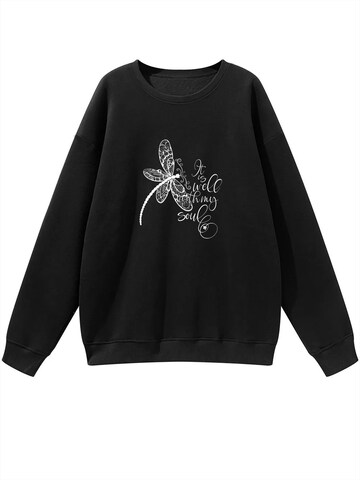GORHEY Sweatshirt‌‌‌‌‌‌‌‌ in Schwarz: Vorderseite