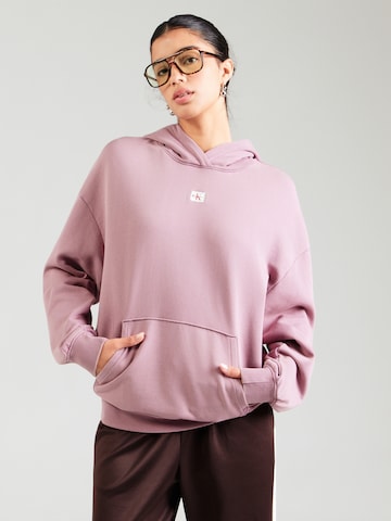 Calvin Klein Jeans Sweatshirt i rosa: framsida