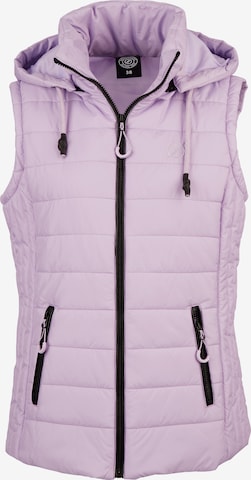 Navigazione Bodywarmer in Lila: voorkant