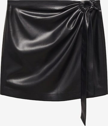 MANGO Spódnica 'EMI' w kolorze czarny: przód