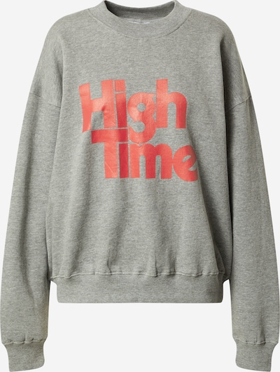 Bizance Paris Sweatshirt 'CLARK' in mottled grey / Red, Item view
