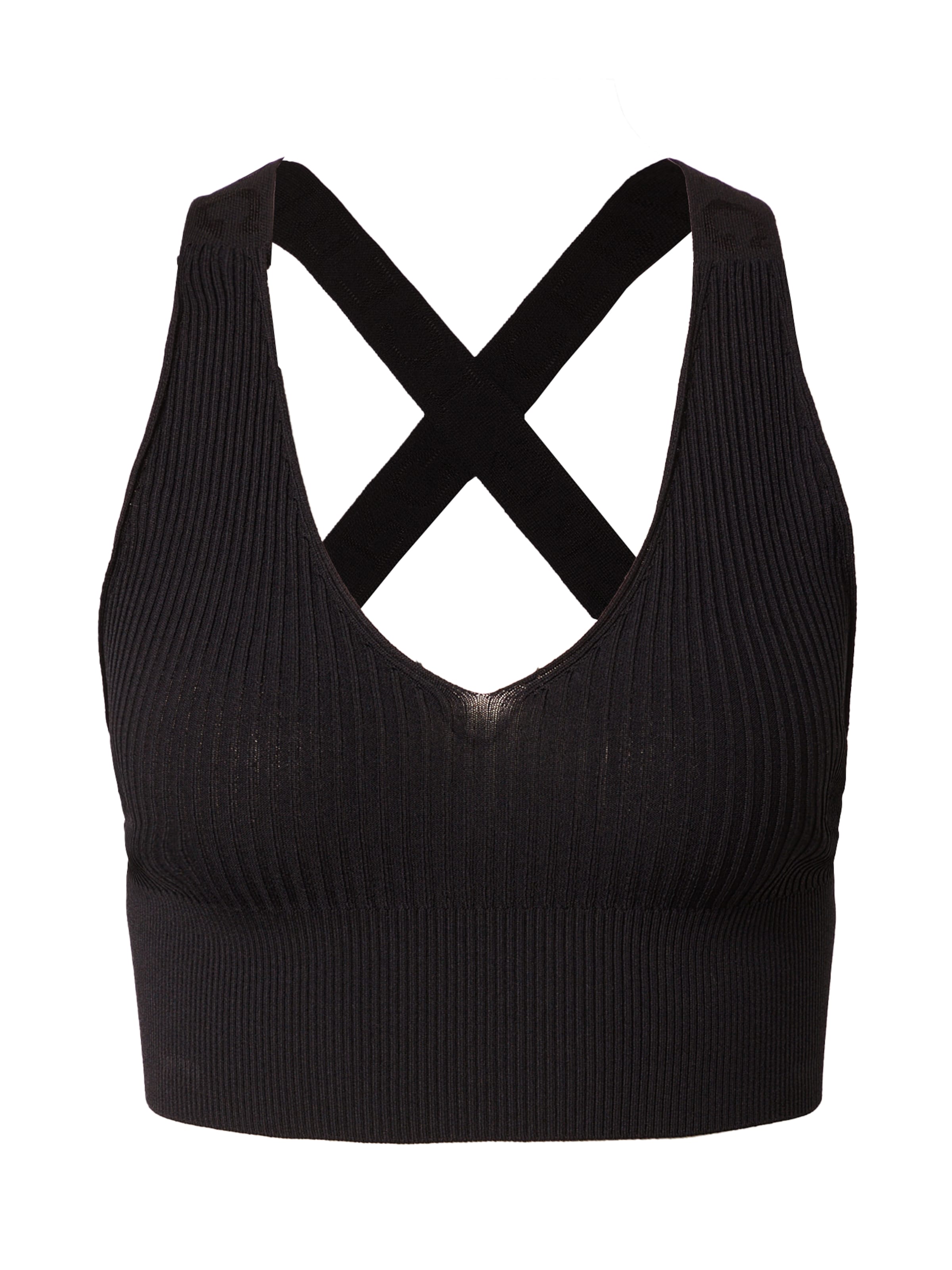 ICEBERG Top 'MAGLIA' in Black: front