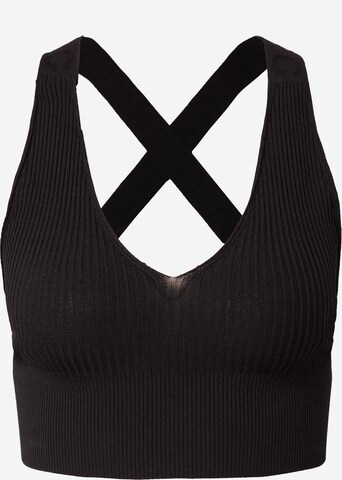 ICEBERG Top 'MAGLIA' in Black: front