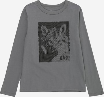 GAP Shirt in Grijs: voorkant