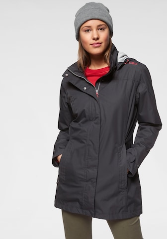 CMP Outdoor Coat in Grey: front