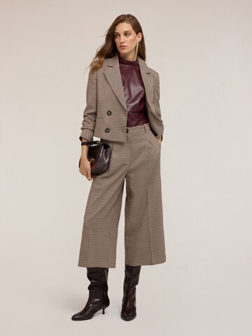 MOTIVI - Pierna ancha Pantalón en beige