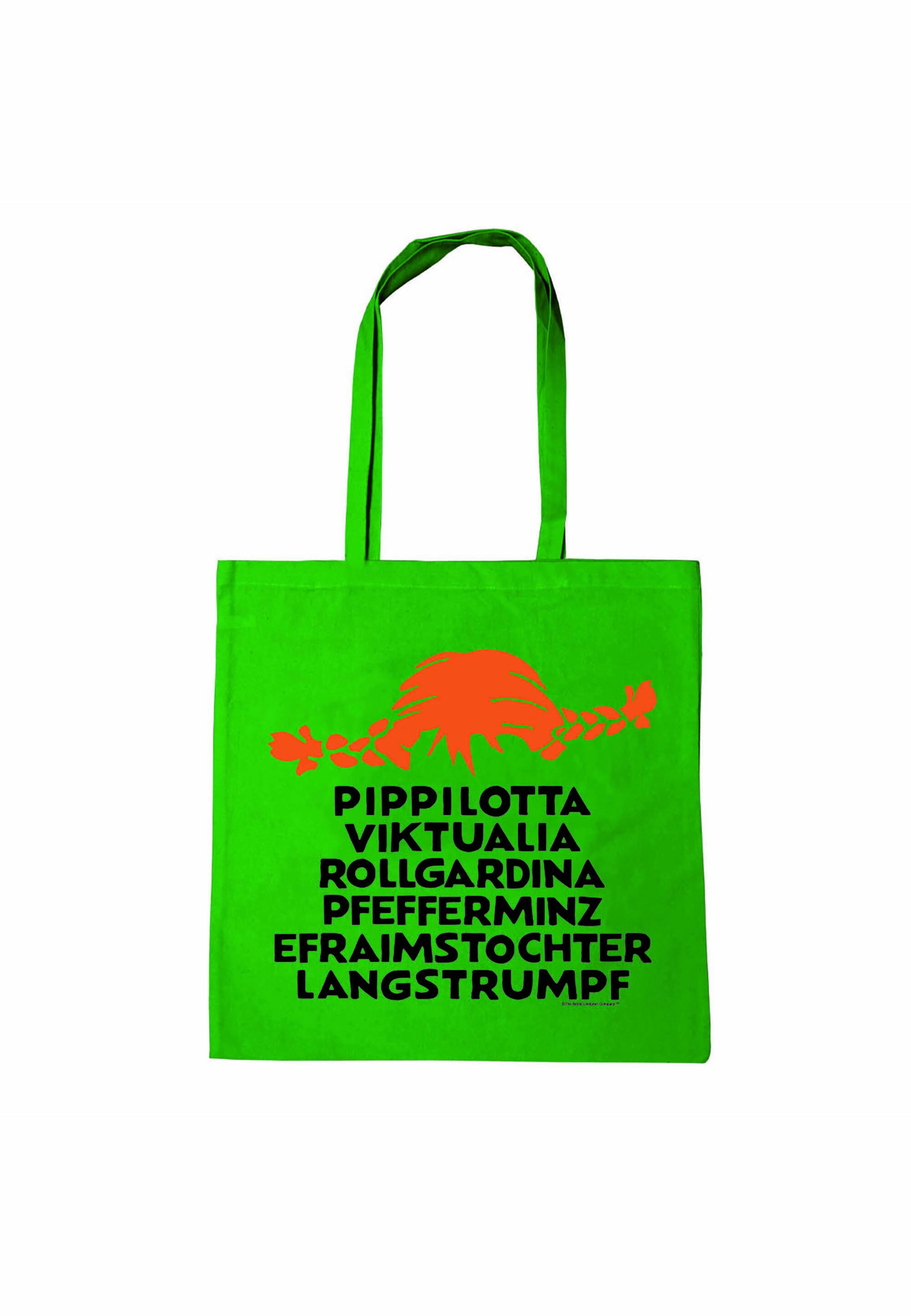 LOGOSHIRT Shopper in Groen: voorkant