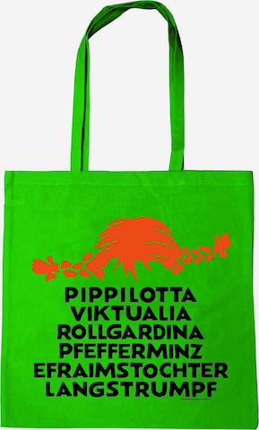 LOGOSHIRT Shopper in Groen: voorkant