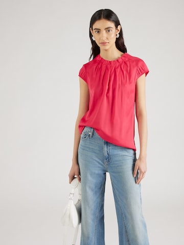 COMMA Blouse in Roze: voorkant