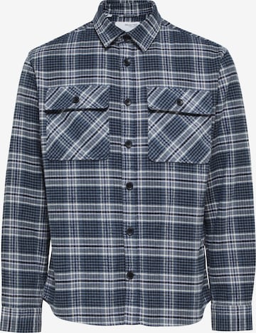 SELECTED HOMME - Ajuste regular Camisa 'Kasper' en gris: frente