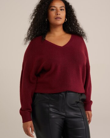 WE Fashion Pullover i rød