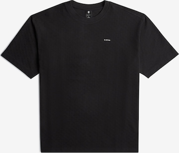 T-Shirt 'Structured Relaxed Base' G-STAR en noir : devant