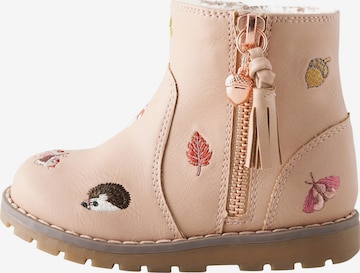 Bottes Next en rose : devant