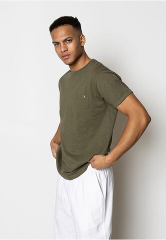 Clean Cut Copenhagen Shirt 'Kolding' in Groen: voorkant