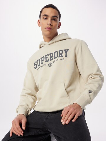 Superdry Sweatshirt in Beige: Vorderseite