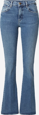 G-Star RAW Flared Jeans in Blauw: voorkant