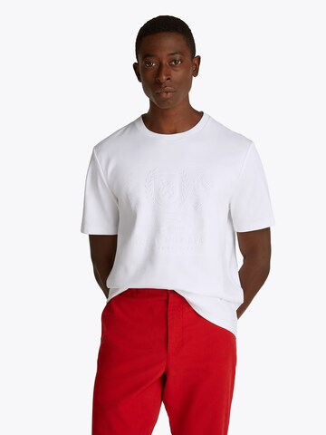 Tricou de la TOMMY HILFIGER pe alb: față