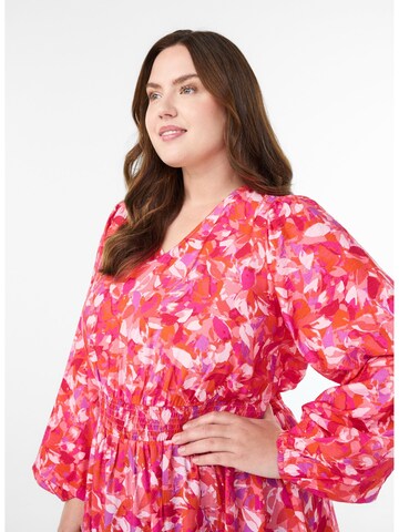 Zizzi Φόρεμα 'Mestea' σε ροζ