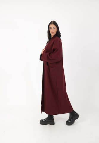 Manteau mi-saison ' Jacke ' Elara en rouge