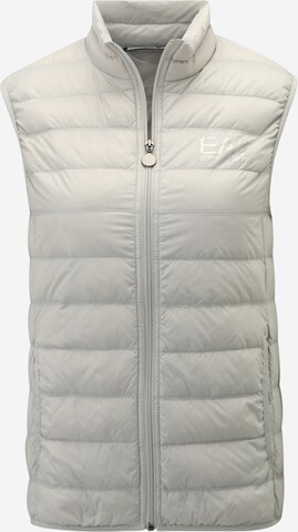 Gilet EA7 Emporio Armani en gris : devant