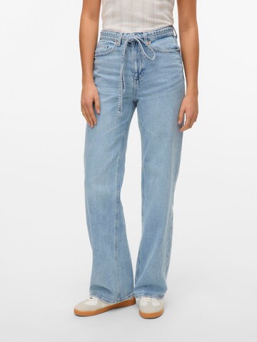 VERO MODA Wide leg Jeans 'TESSA' in Blauw: voorkant