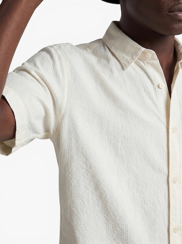 Coupe regular Chemise 'JORNANTUCKET' JACK & JONES en blanc