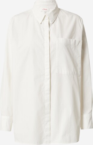 s.Oliver Blouse in White: front