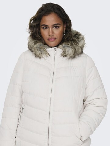 ONLY Carmakoma Winter Jacket in White