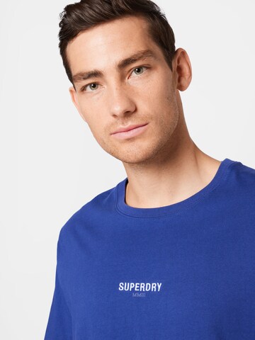 Superdry Tričko - Modrá