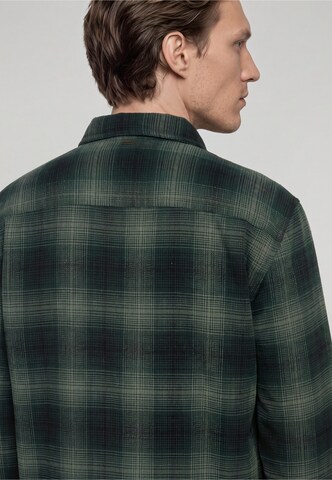 INDICODE JEANS Regularny krój Koszula 'Heklo' w kolorze zielony