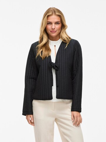 VILA Cardigan 'VIMarle' i sort: forside