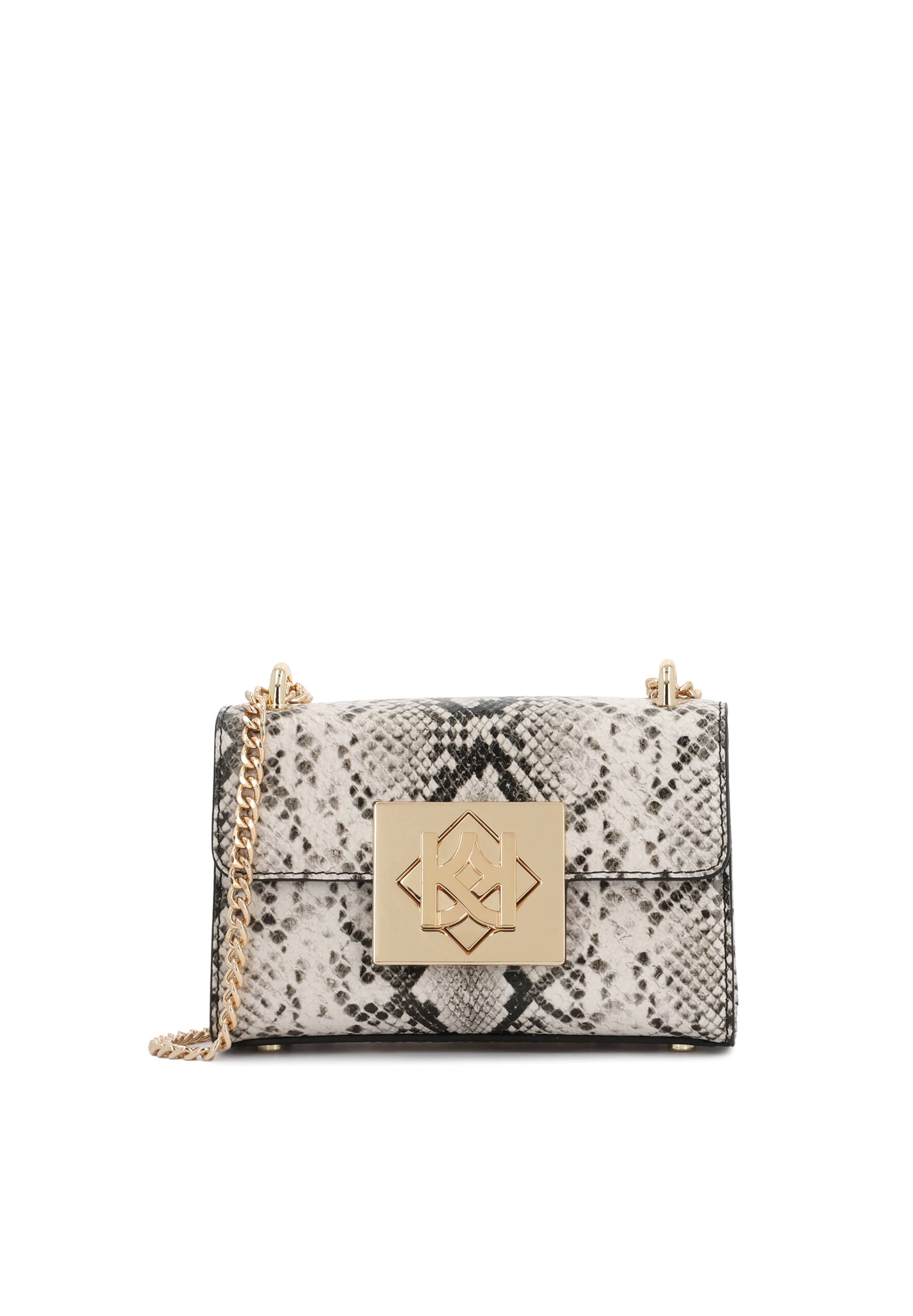 Kazar Torba preko ramena u zlatna / antracit siva / vuneno bijela, Pregled proizvoda