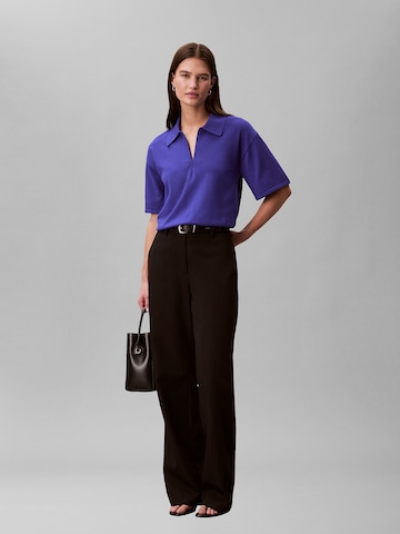 T-shirt Calvin Klein en violet
